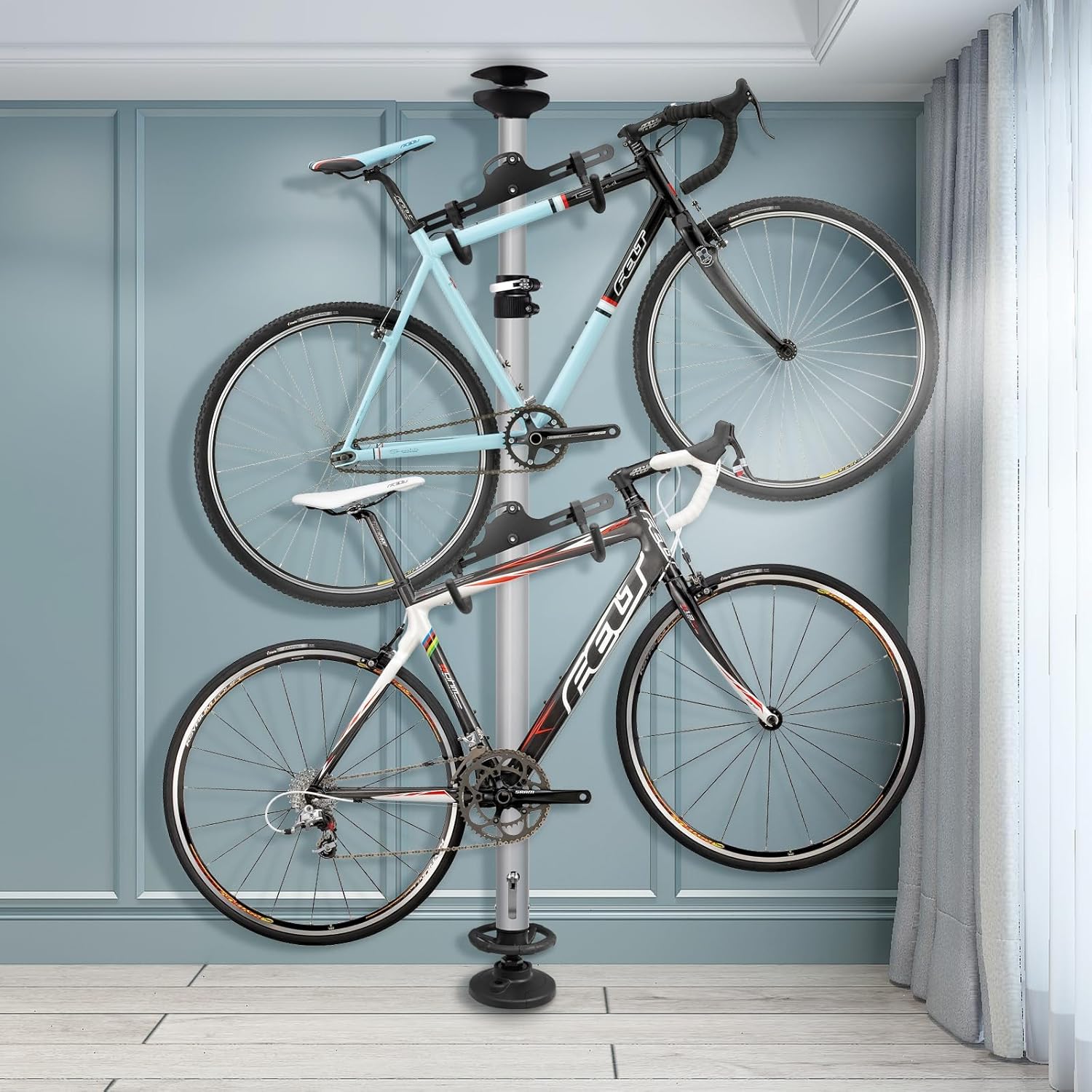 自転車スタンド 2台用 グラビティス壁もたれ式 自転車ディスプレイ